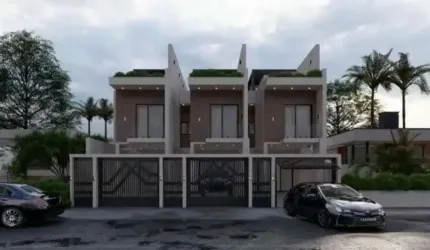 Sobrado com 3 quartos no centro de Balneário Piçarras SC