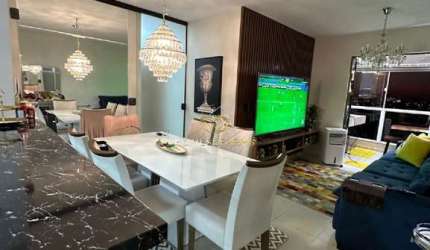 Belíssimo Apartamento Mobiliado a Venda no Condomínio Varanda de Copacabana 96 m² Jardim Atlântico GO.