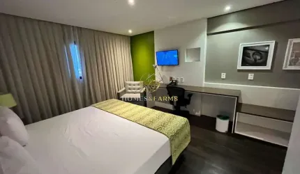 Belíssimo Flat Mobiliado  Alto padrão a venda para Investimento .