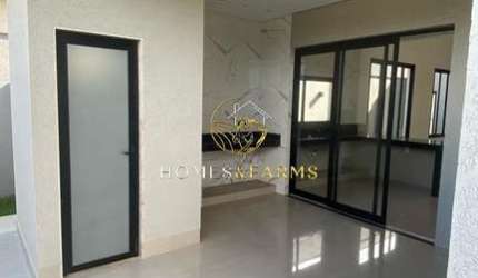 CASA TERREA COM 3 SUITES PLENAS A VENDA NO CONDOMÍNIO PARQVILLE PINHEIROS GO