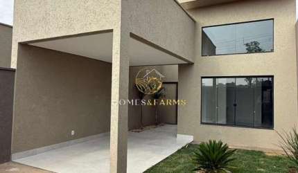 Belíssima Casa no Residencial Petra - SENADOR CANEDO