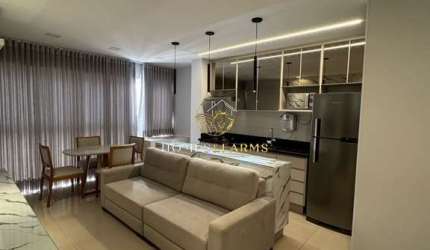 Apartamento mobiliado de 49m², localizado no Edifício Residencial Metropolitan Sidney Business &amp; Lifestyle, Jardim Goiás.
