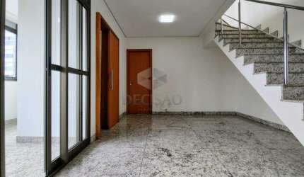 Cobertura à venda, 4 quartos, 3 suítes, 3 vagas, Funcionários - Belo Horizonte/MG
