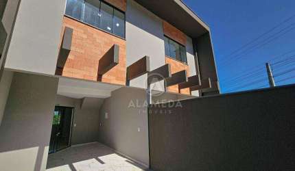 Sobrado Novo com 2 dormitórios à venda, 79 m² por R$ 320.000 - Bela Vista - Gaspar/SC