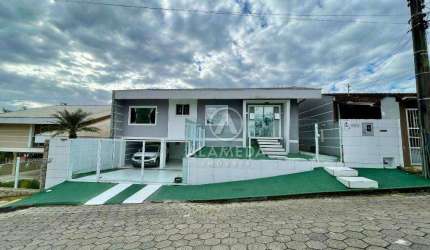 Casa com 2 dormitórios para alugar, 74 m² por R$ 3.525,00/mês - Fortaleza - Blumenau/SC