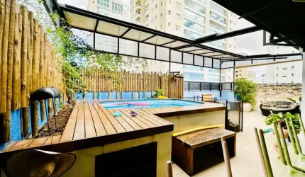 LINDA COBERTURA DUPLEX PARA VENDA NO JARDIM AQUARIUS