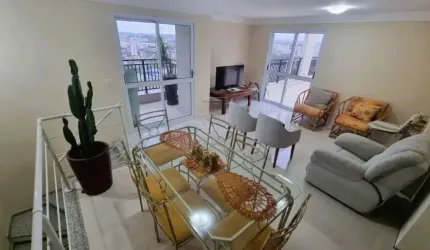 LINDA COBERTURA DUPLEX PARA VENDA NO JARDIM AQUARIUS - 243,00 METROS QUADRADOS.