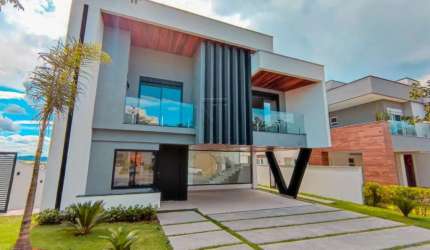 SOBRADO PARA VENDA OU LOCAÇÃO MOBILIADA - 5 SUÍTES - 470m² - ALPHAVILLE II - URBANOVA - SÃO JOSÉ DOS CAMPOS