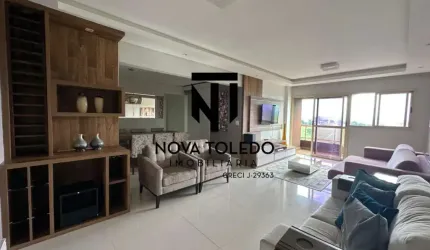 Apartamento Mobiliado para locação no Coração do Jd Aquarius - 112m² - 3 dormitórios.