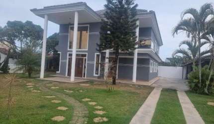 Casa com 5 quartos à venda na Rua Cachoeiras de Macacu, 535, Recreio, Rio das Ostras, 525 m2 por R$ 1.650.000