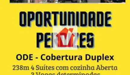 Cobertura com 4 quartos à venda na Rua Bartira, 856, Perdizes, São Paulo, 238 m2 por R$ 4.610.000