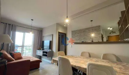 Apartamento com 2 dormitórios à venda, 60 m² por R$ 435.000,00 - Vivare Club Residence - Paulínia/SP