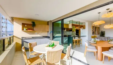 Apartamento de 03 quartos com suíte, 02 ou 03 vagas de garagem e lazer completo no Estrela Sul