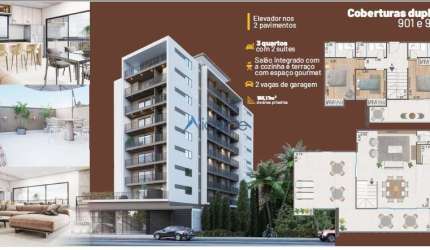 Linda Cobertura com 3 quartos, sendo dois suítes, no bairro que mais cresce em Juiz de Fora!