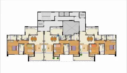 Apartamento de 02 suítes, elevador e 06 vagas de garagem no Cascatinha