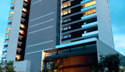 Apartamento com 02 suítes, garagem e área de lazer completa no Centro