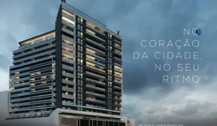 Diamond Infinity: Apartamento 02 quartos, com garagem numerada e área de lazer completa no Centro