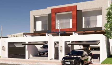 Casa 3 quartos com suíte, quintal e 2 vagas - Recanto da Mata