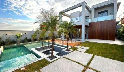 Casa com 4 dormitórios à venda, 370 m² por R$ 3.560.000,00 - Condomínio Helvétia Park - Indaiatuba/SP