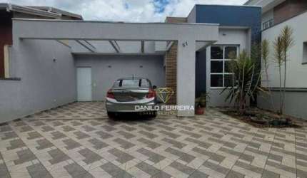 Casa com 3 dormitórios à venda, 84 m² por R$ 580.000,00 - Condomínio Sartorelli - Iperó/SP