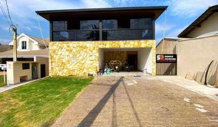 Casa com 5 dormitórios, 400 m² - venda por R$ 1.800.000,00 ou aluguel por R$ 9.000,00/mês - Condomínio Portella - Itu/SP