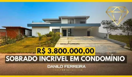 Casa com 4 dormitórios à venda, 330 m² por R$ 3.800.000,00 - Condomínio Campos de Santo Antonio II - Itu/SP