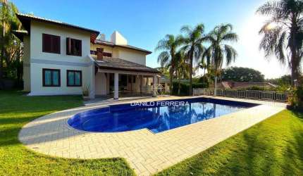 Casa com 5 dormitórios, 551 m² - venda por R$ 8.500.000,00 ou aluguel por R$ 29.500,00/mês - Condomínio Terras de São José - Itu/SP