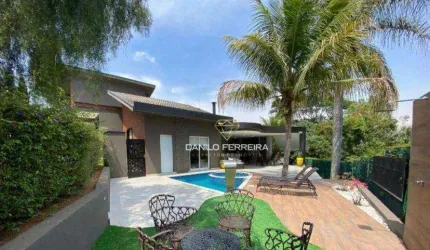 Casa com 3 dormitórios para alugar, 280 m² por R$ 10.930,17/mês - Condomínio Parque do Varvito - Itu/SP