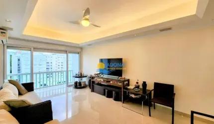 Apartamento com 3 dormitórios à venda, 120 m² por R$ 600.000,00 - Pitangueiras - Guarujá/SP