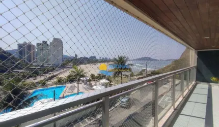 Apartamento com 4 dormitórios à venda, 160 m² por R$ 950.000,00 - Pitangueiras - Guarujá/SP