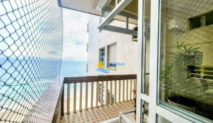 Apartamento com 3 dormitórios à venda, 100 m² por R$ 700.000,00 - Pitangueiras - Guarujá/SP