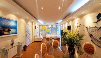 Apartamento com 3 dormitórios à venda, 140 m² por R$ 700.000,00 - Pitangueiras - Guarujá/SP
