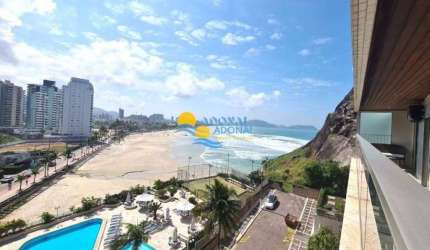 Apartamento com 3 dormitórios à venda, 168 m² por R$ 1.400.000,00 - Pitangueiras - Guarujá/SP