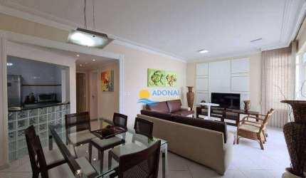 Apartamento com 3 dormitórios à venda, 137 m² por R$ 830.000,00 - Pitangueiras - Guarujá/SP
