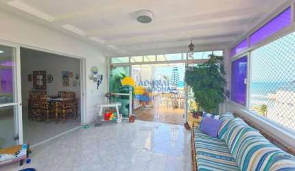 Apartamento com 3 dormitórios à venda, 200 m² por R$ 2.200.000,00 - Tombo - Guarujá/SP