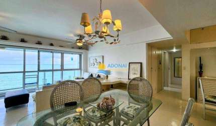 Apartamento com 3 dormitórios à venda, 135 m² por R$ 850.000,00 - Pitangueiras - Guarujá/SP