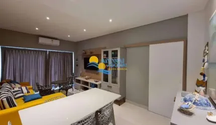Apartamento com 3 dormitórios à venda, 85 m² por R$ 580.000,00 - Pitangueiras - Guarujá/SP