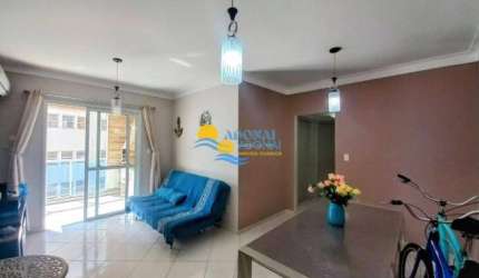 Apartamento com 3 dormitórios à venda, 98 m² por R$ 950.000,00 - Jardim Astúrias - Guarujá/SP
