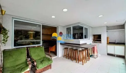 Apartamento com 3 dormitórios à venda, 103 m² por R$ 850.000,00 - Pitangueiras - Guarujá/SP