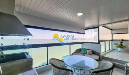 Apartamento com 3 dormitórios à venda, 186 m² por R$ 1.300.000,00 - Pitangueiras - Guarujá/SP