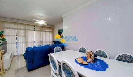Apartamento com 3 dormitórios à venda, 103 m² por R$ 720.000,00 - Pitangueiras - Guarujá/SP