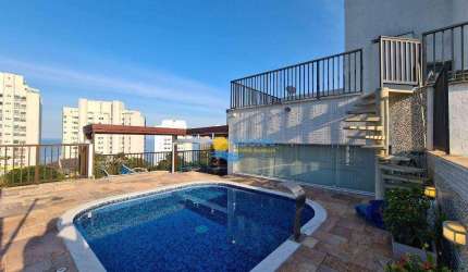 Cobertura à venda, 210 m² por R$ 1.700.000,00 - Pitangueiras - Guarujá/SP