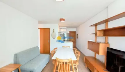 Apartamento com 2 dormitórios à venda, 58 m² por R$ 400.000,00 - Pitangueiras - Guarujá/SP