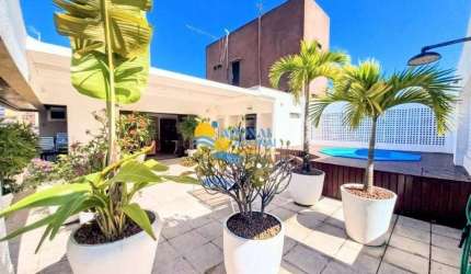 Cobertura com 3 dormitórios à venda, 116 m² por R$ 780.000,00 - Jardim Astúrias - Guarujá/SP
