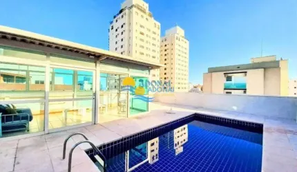 Cobertura com 3 dormitórios à venda, 254 m² por R$ 1.170.000,00 - Pitangueiras - Guarujá/SP