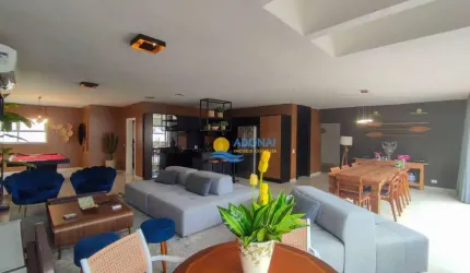 Cobertura com 4 dormitórios à venda, 440 m² por R$ 2.800.000,00 - Pitangueiras - Guarujá/SP