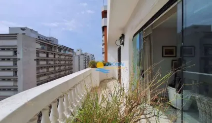 Cobertura com 3 dormitórios à venda, 269 m² por R$ 1.250.000,00 - Pitangueiras - Guarujá/SP