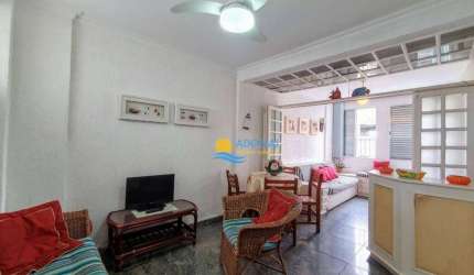 Apartamento com 1 dormitório à venda, 58 m² por R$ 320.000,00 - Pitangueiras - Guarujá/SP
