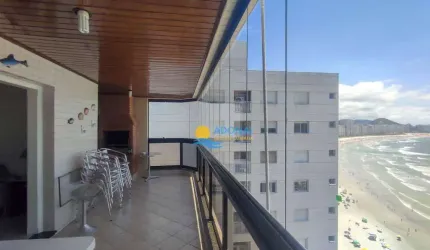 Apartamento com 4 dormitórios à venda, 140 m² por R$ 1.800.000,00 - Jardim Astúrias - Guarujá/SP