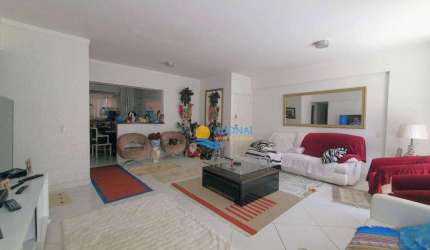 Apartamento com 3 dormitórios à venda, 140 m² por R$ 627.000,00 - Pitangueiras - Guarujá/SP